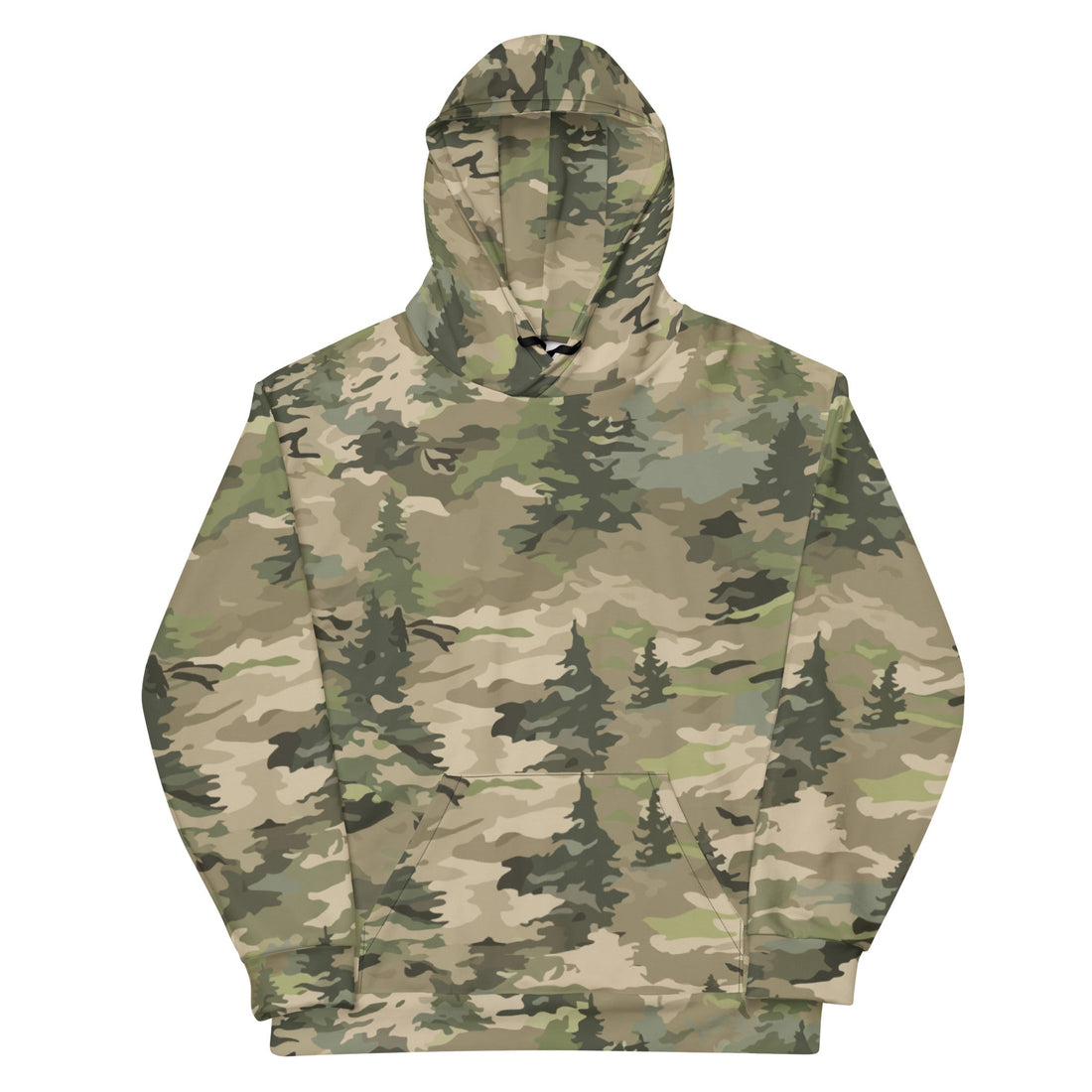 Warden pattern on a unisex hoodie