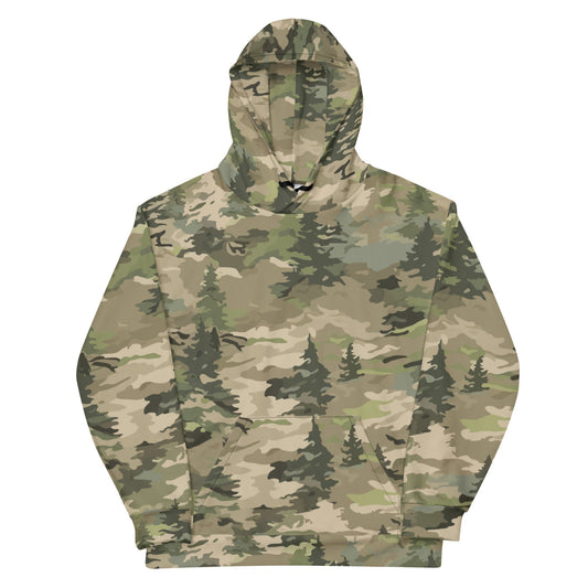 Warden pattern on a unisex hoodie