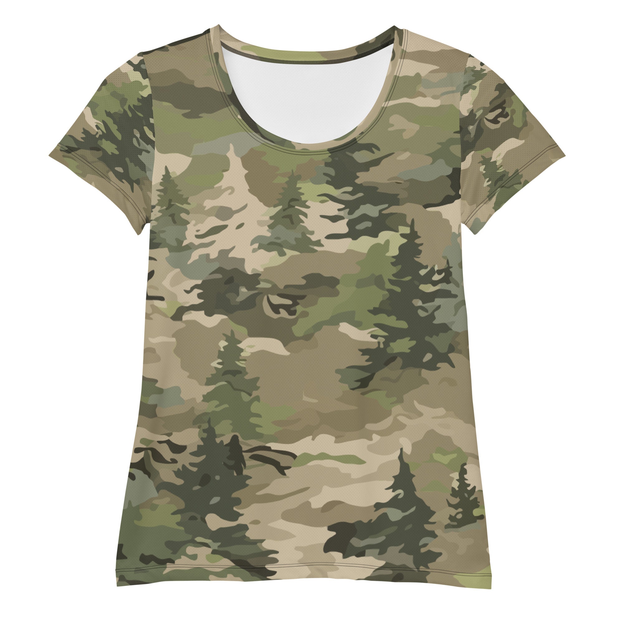 Womens camo hotsell t shirt